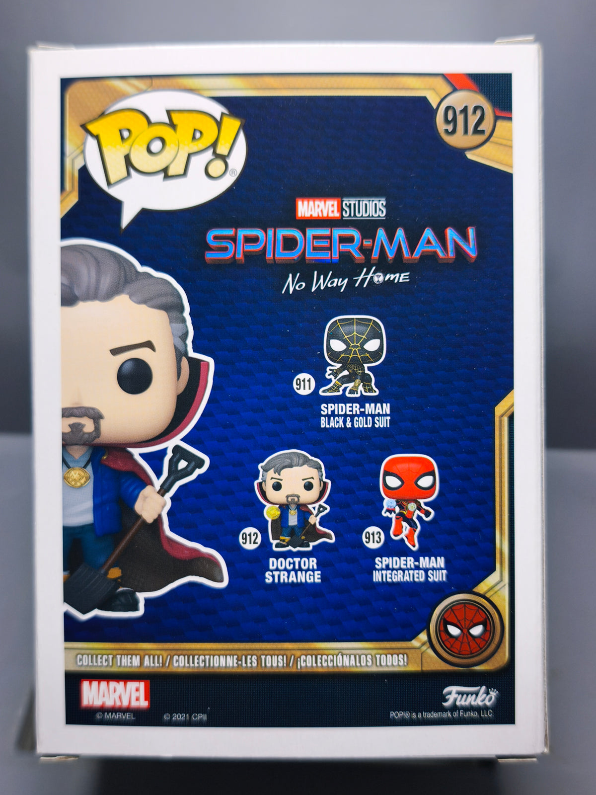 Funko Pop! Mavel Spider-man doctor strange #912 (F45)