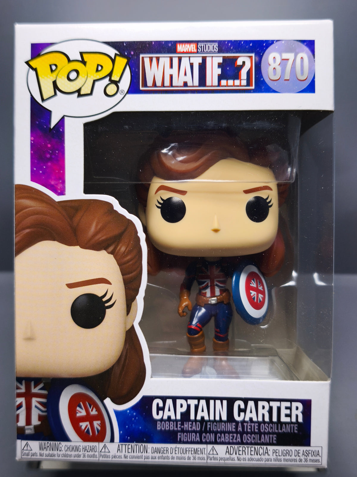 Funko Pop! Marvel What If ...? #870 Captain carter (F45)