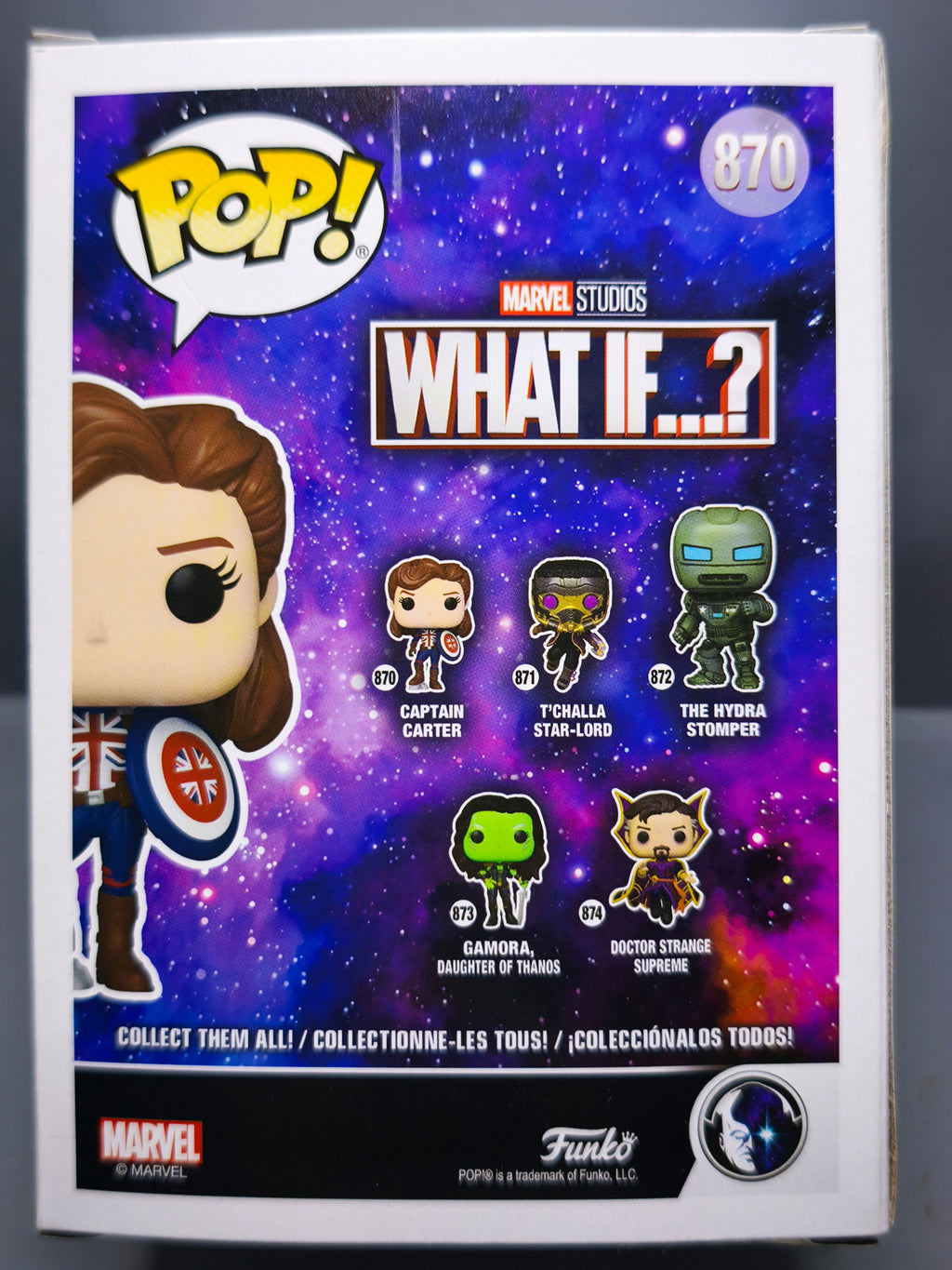 Funko Pop! Marvel What If ...? #870 Captain carter (F45)