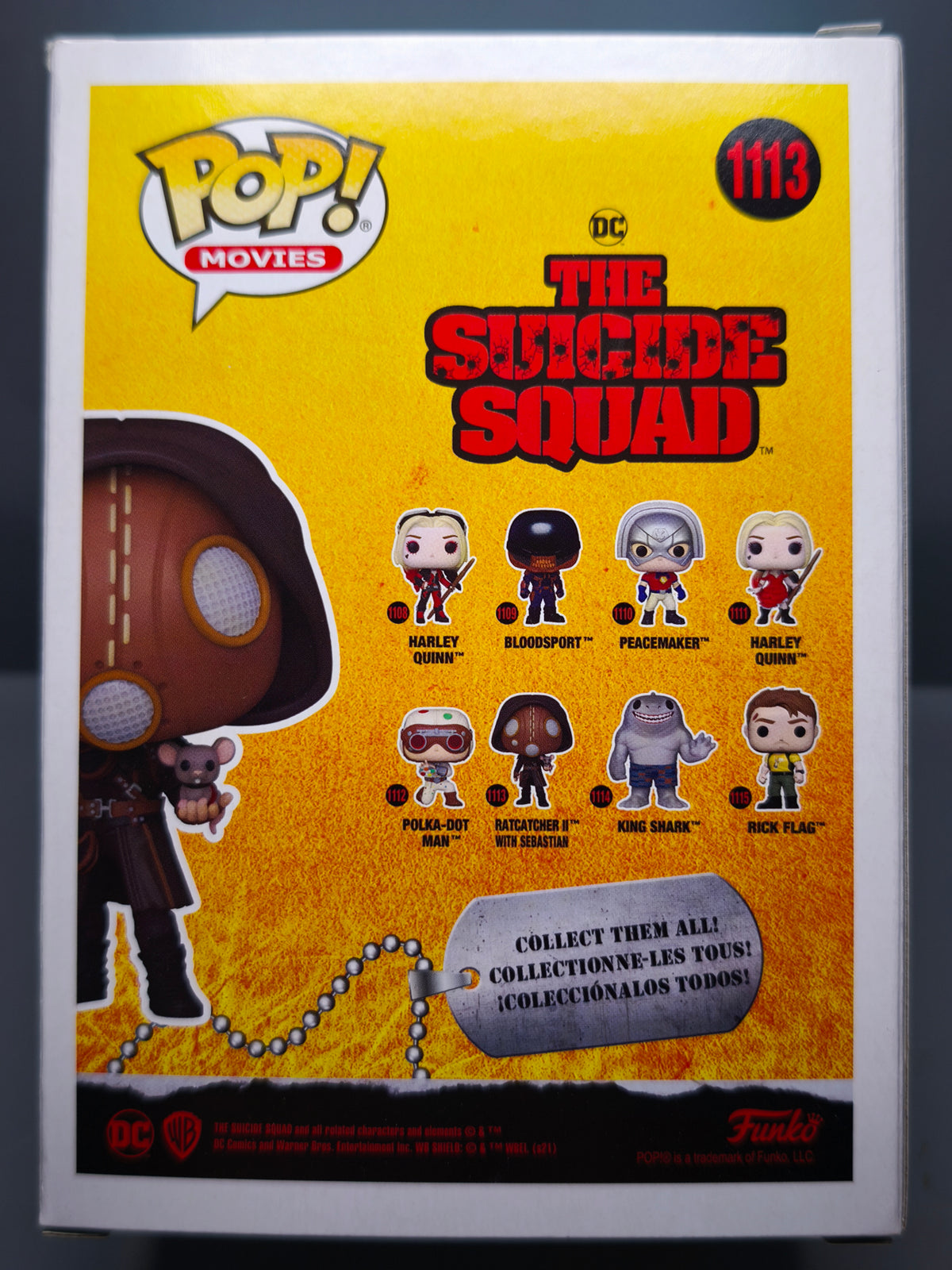 Funko Pop! DC Comics The Suicide Squad #1113 Ratcatcher II (F38)