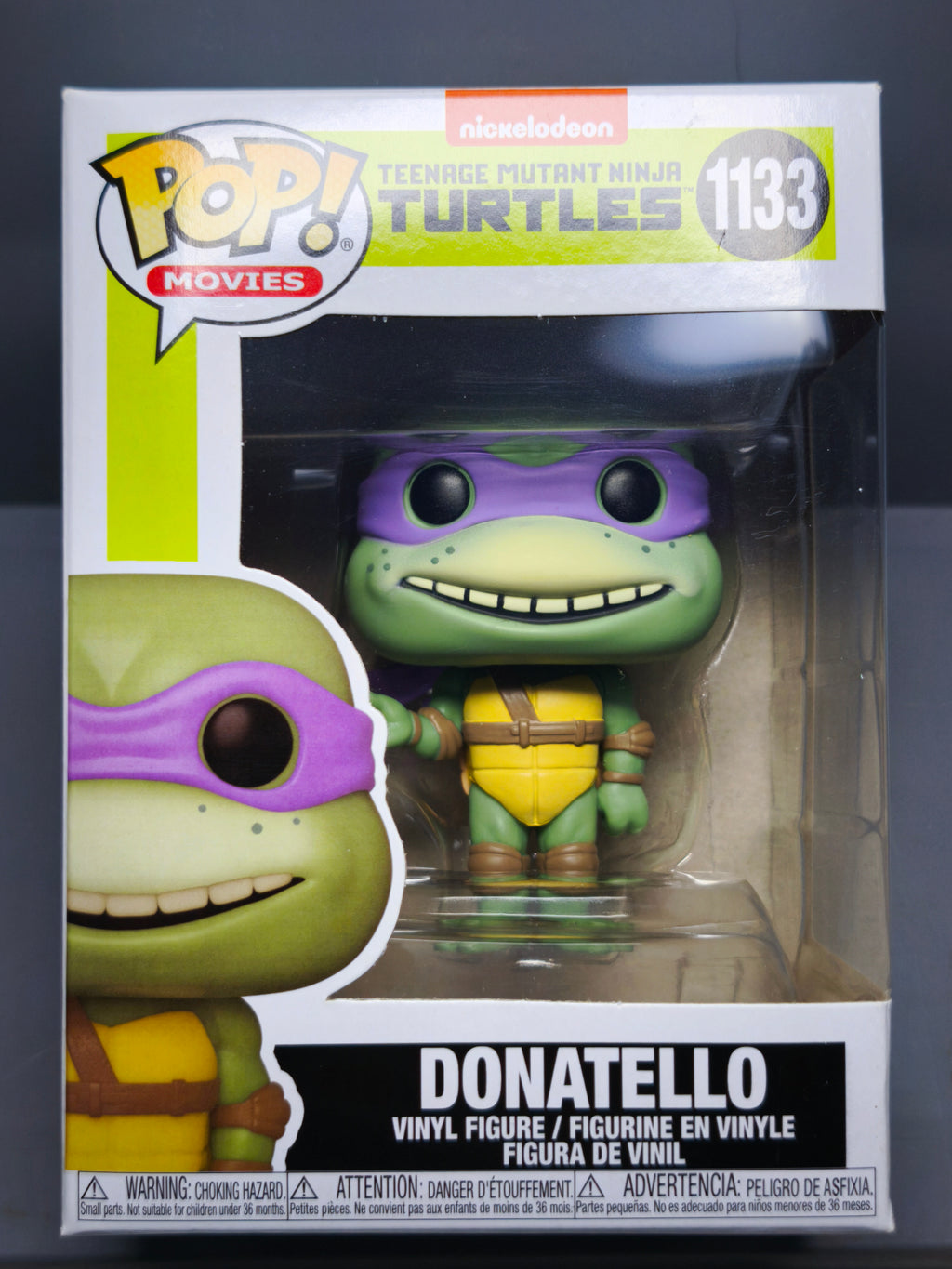 Funko Pop! Nickelodeon teenage mutant Ninja Turtles Donatello #1133 (F14)