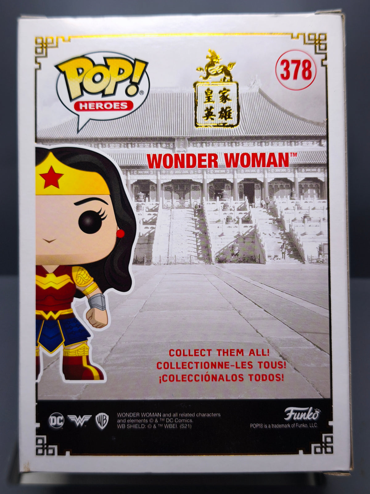 Funko Pop! Dc comics  #378 Wonder Woman  (F06)