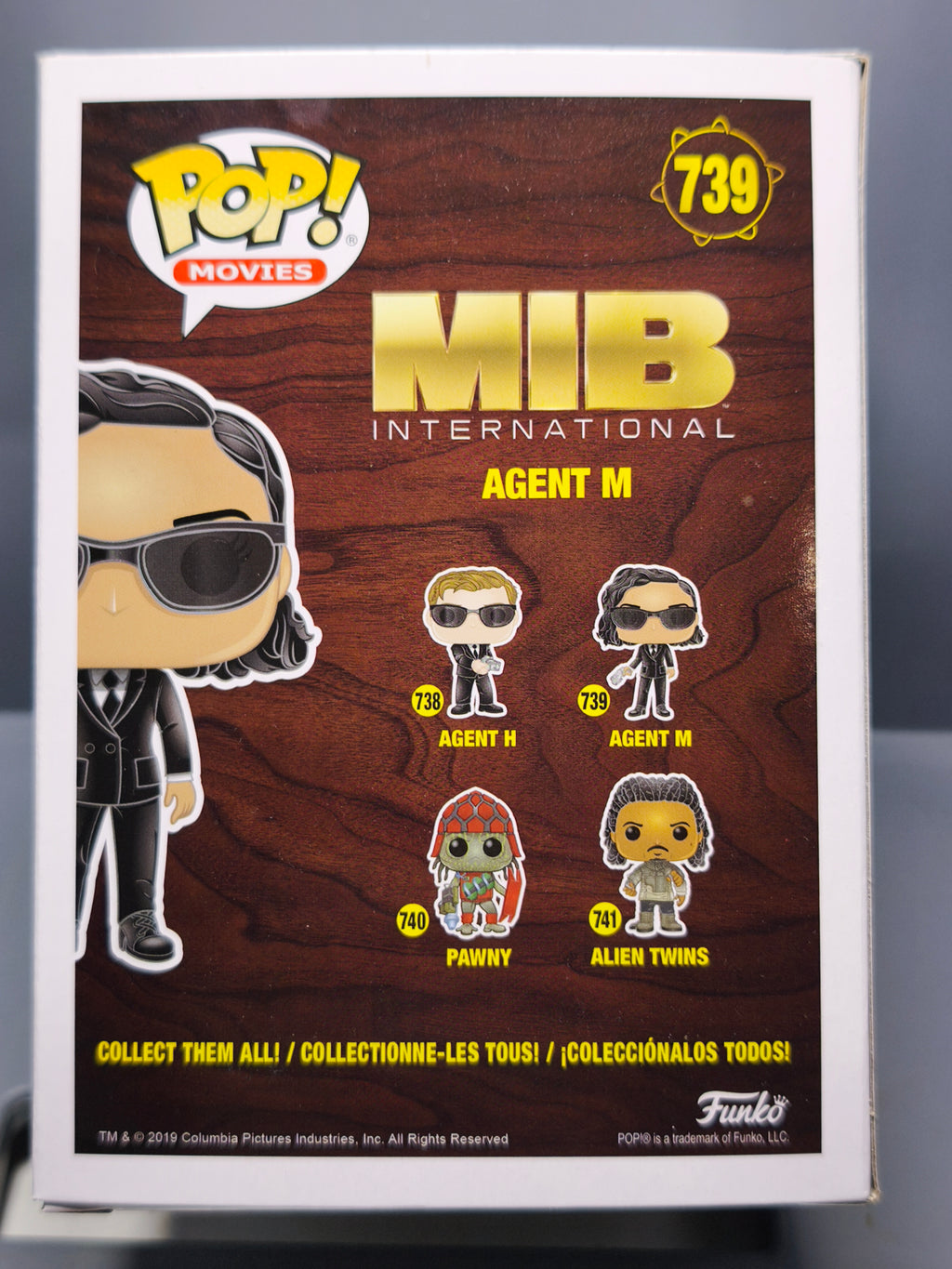 Funko Pop! MIB #739 Agent M (F06)