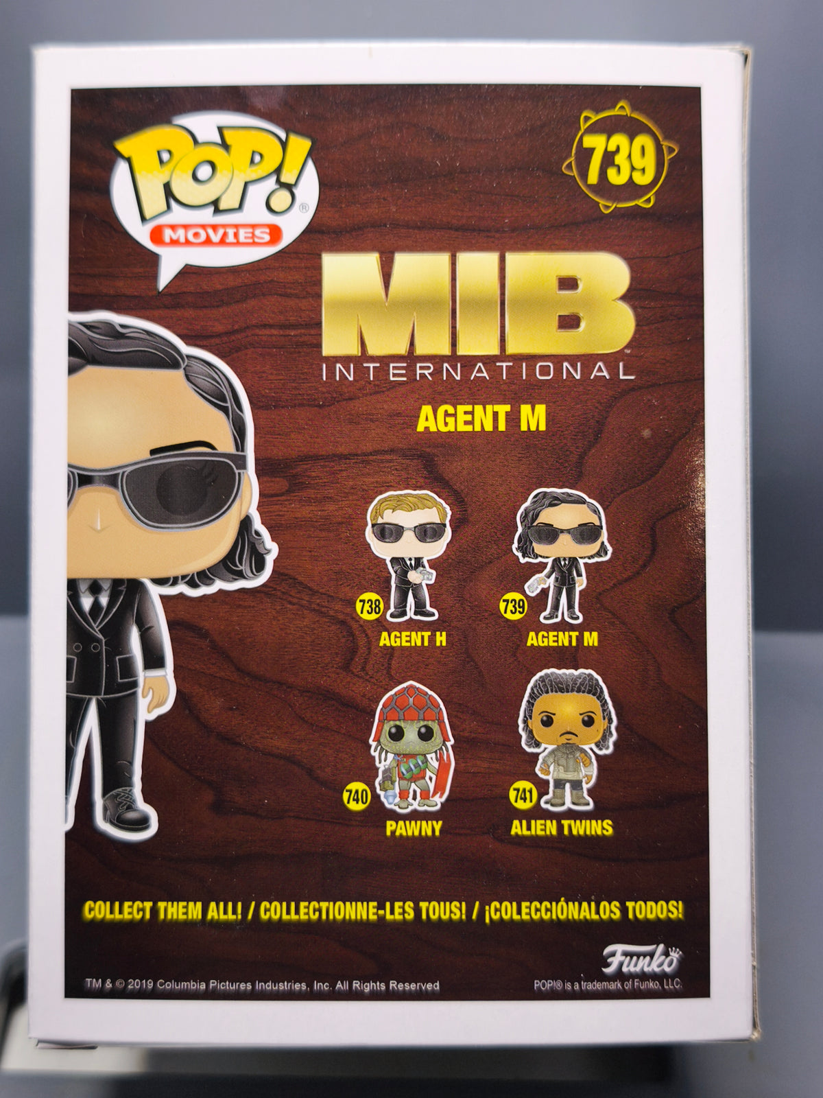 Funko Pop! MIB #739 Agent M (F06)