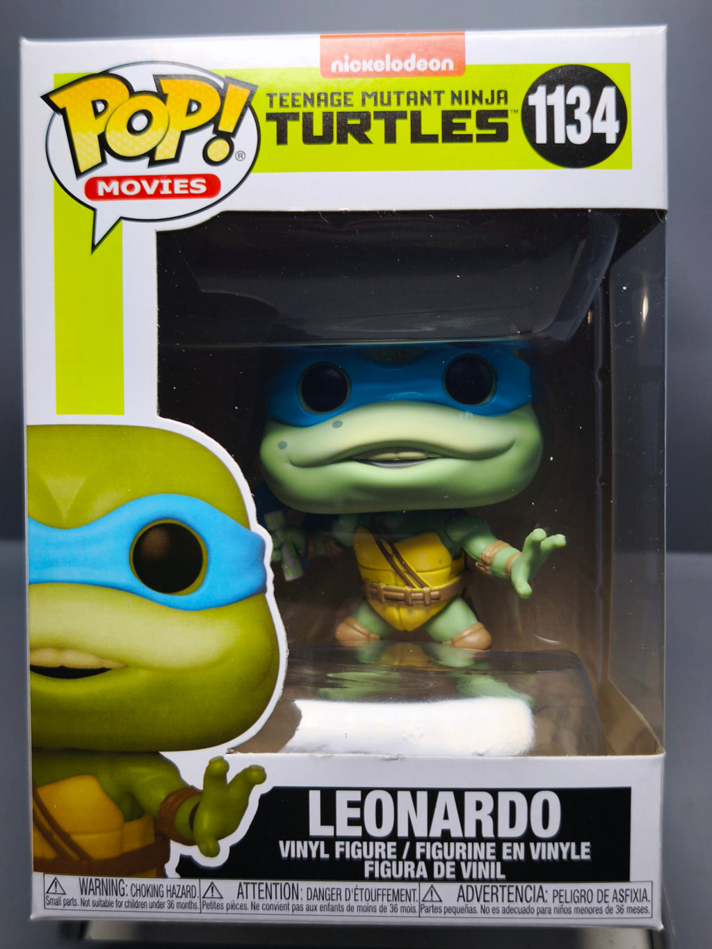 Funko Pop! Nickelodeon teenage mutant Ninja Turtles Leonardo #1134 (F43)