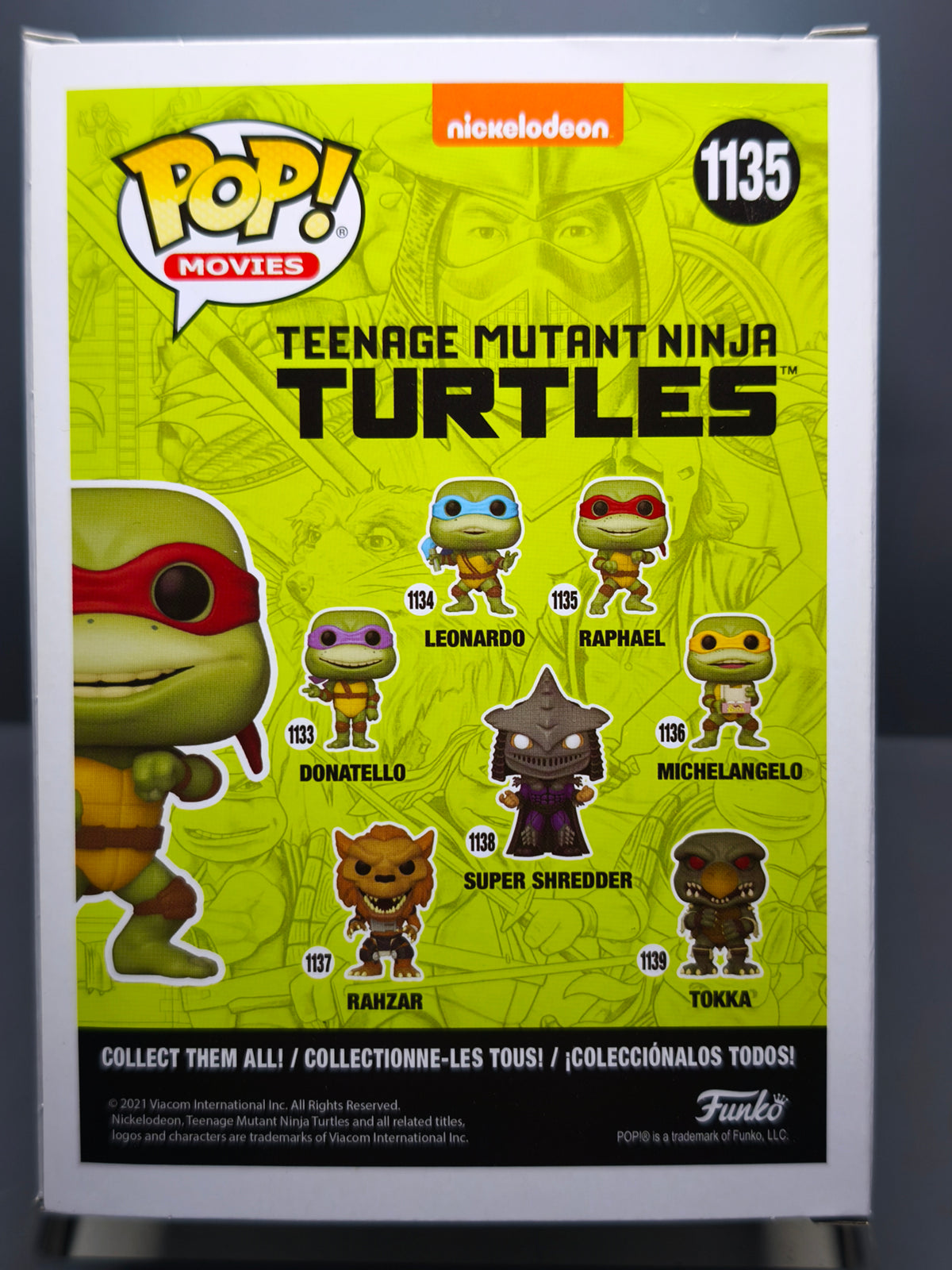 Funko Pop! Nickelodeon teenage mutant Ninja Turtles Raphael #1135 (F25)