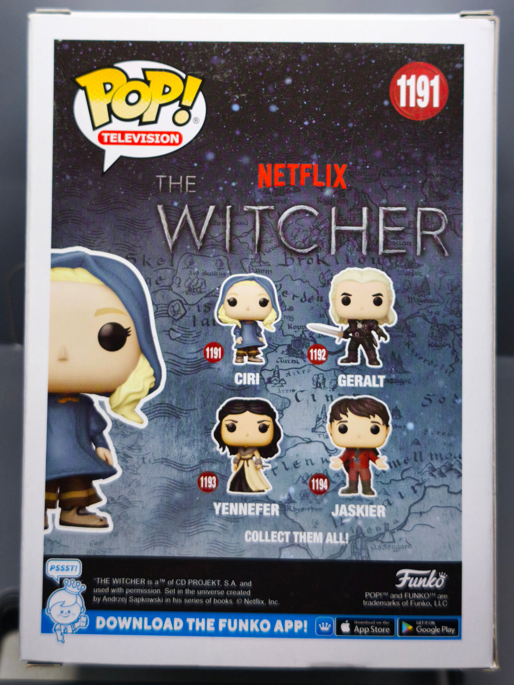 Funko Pop! THE WITCHER #1191 Ciri (FU02)