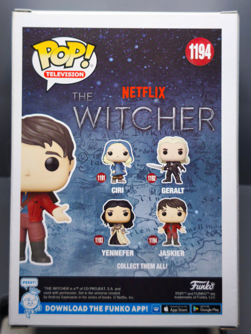 Funko Pop! THE WITCHER #1194 Jaskier Red Outfit (FU02)