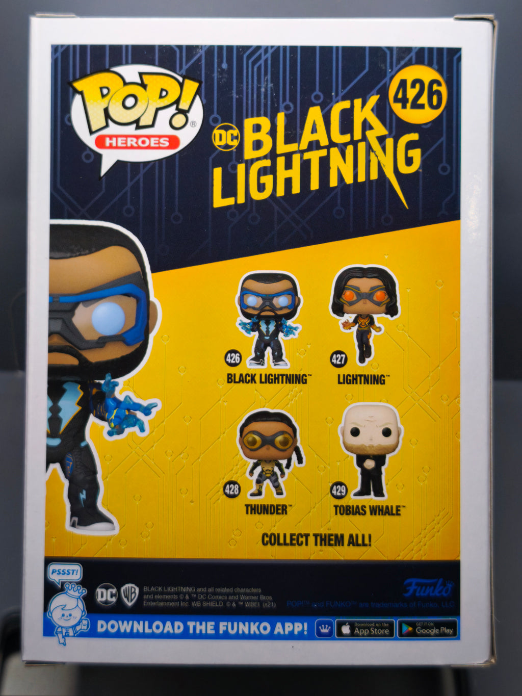 Funko Pop! DC BLACK LIGHTNING  #426 (FU02)