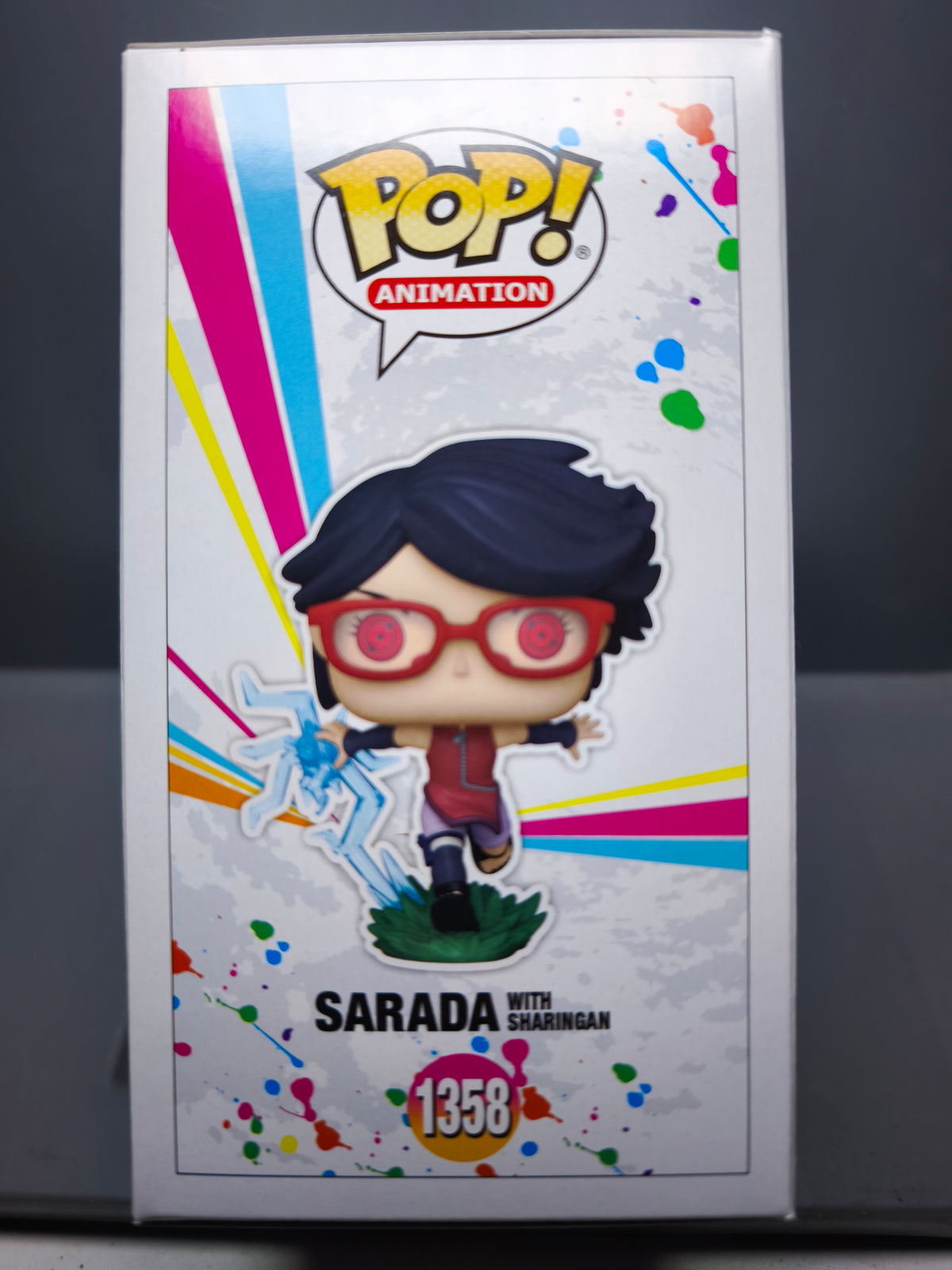 Funko Pop! BORUTO  Animation N° 1358 Sarada avec Sharingan (F19)