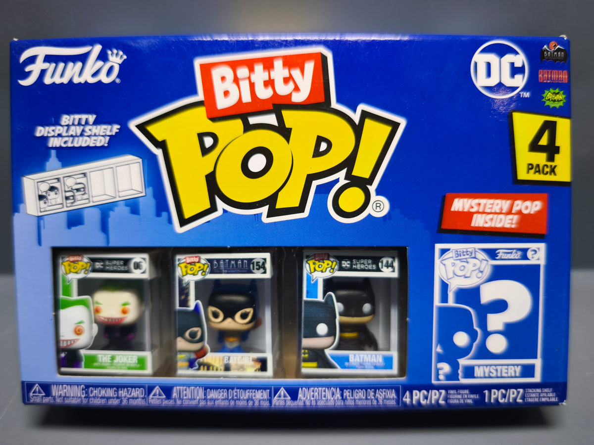 Funko Bitty Pop! 2.5cm DC Bitty Pop Pack Joker Batgirl Batman (NP09)