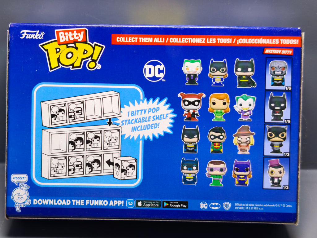 Funko Bitty Pop! 2.5cm DC Bitty Pop Pack Joker Batgirl Batman (NP09)