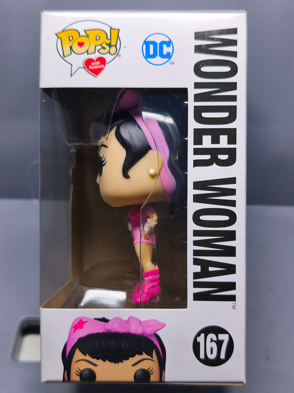 Funko Pop! DC Comics Bombshells Wonder Woman Edition Cancer du sein #167 (F32)