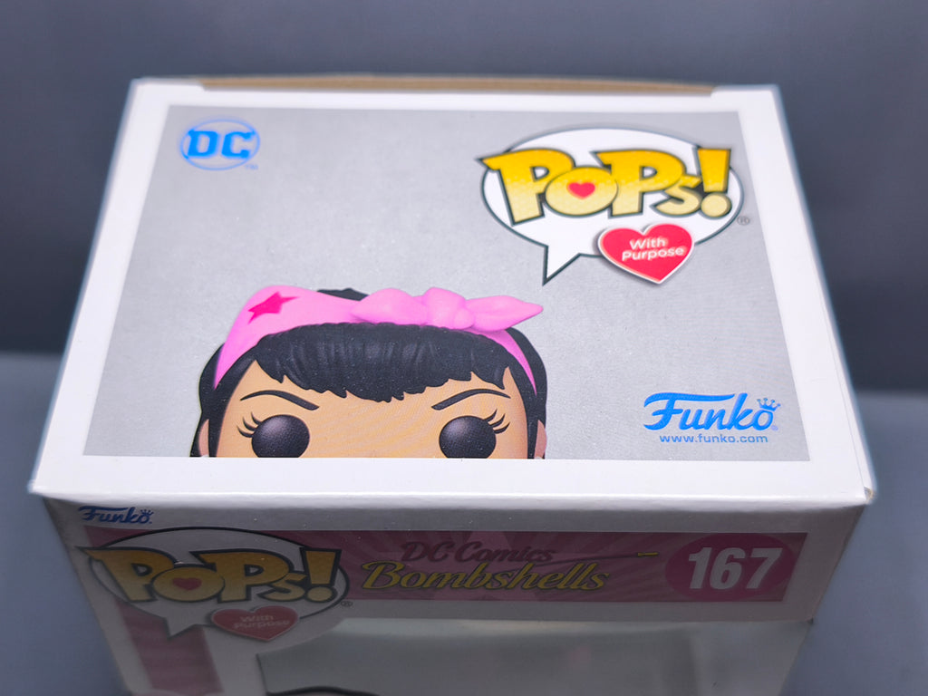 Funko Pop! DC Comics Bombshells Wonder Woman Edition Cancer du sein #167 (F32)
