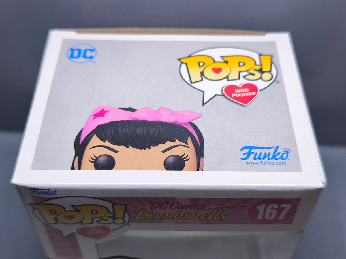 Funko Pop! DC Comics Bombshells Wonder Woman Edition Cancer du sein #167 (F32)