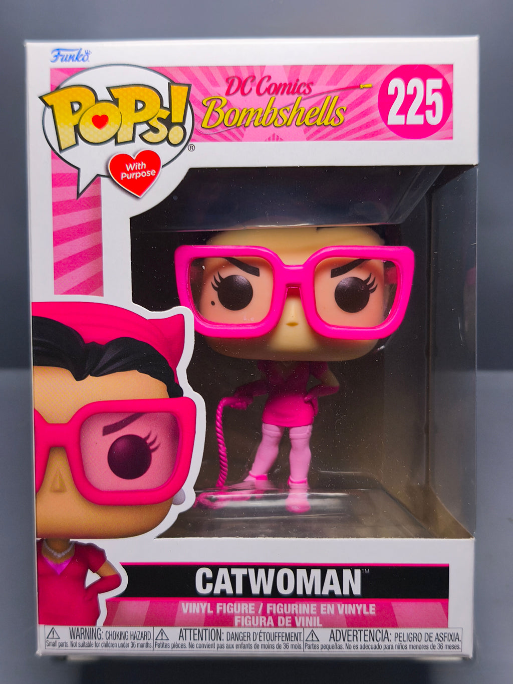 Funko Pop! DC Comics Bombshells Catwoman Edition Cancer du sein #225 (F20)