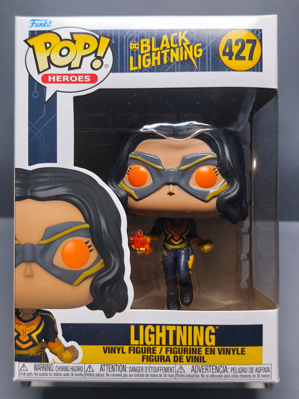 Funko Pop! BLACK LIGHTNING Lightning #427 (F20)
