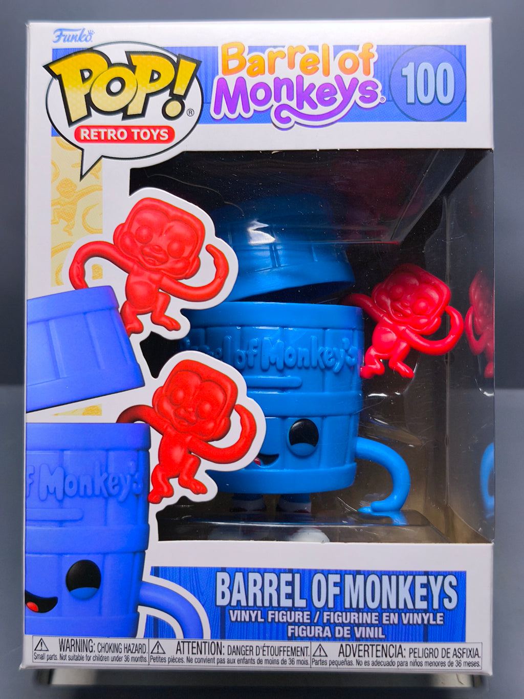 Funko Pop! Retro Toys #100 Barrel of Monkeys (F24)
