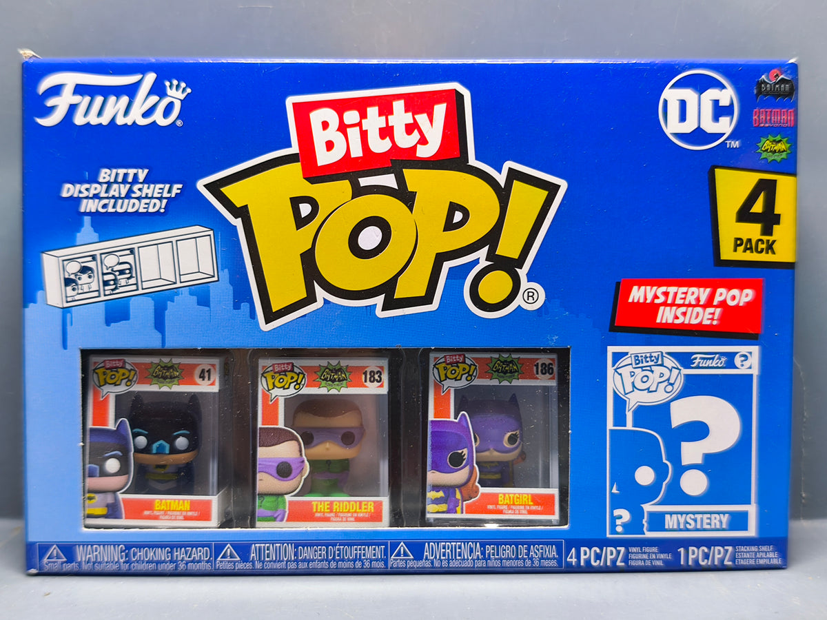 Funko Bitty Pop! 2.5cm DC  Bitty Pop  Pack Batman The Riddler Batgirl (NG40)