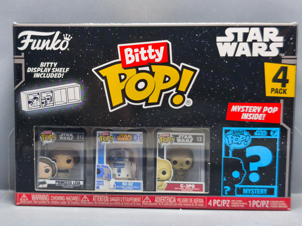 Funko Bitty Pop! 2.5cm STAR WARS Bitty Pop Pack Princess Leia R2-D2 (NG33)