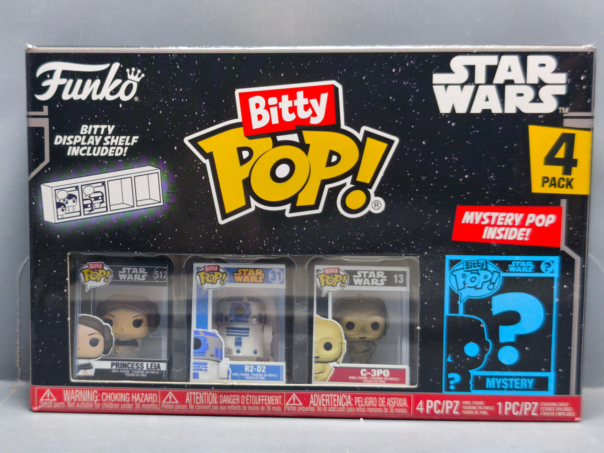 Funko Bitty Pop! 2.5cm STAR WARS Bitty Pop Pack Princess Leia R2-D2 (NG33)