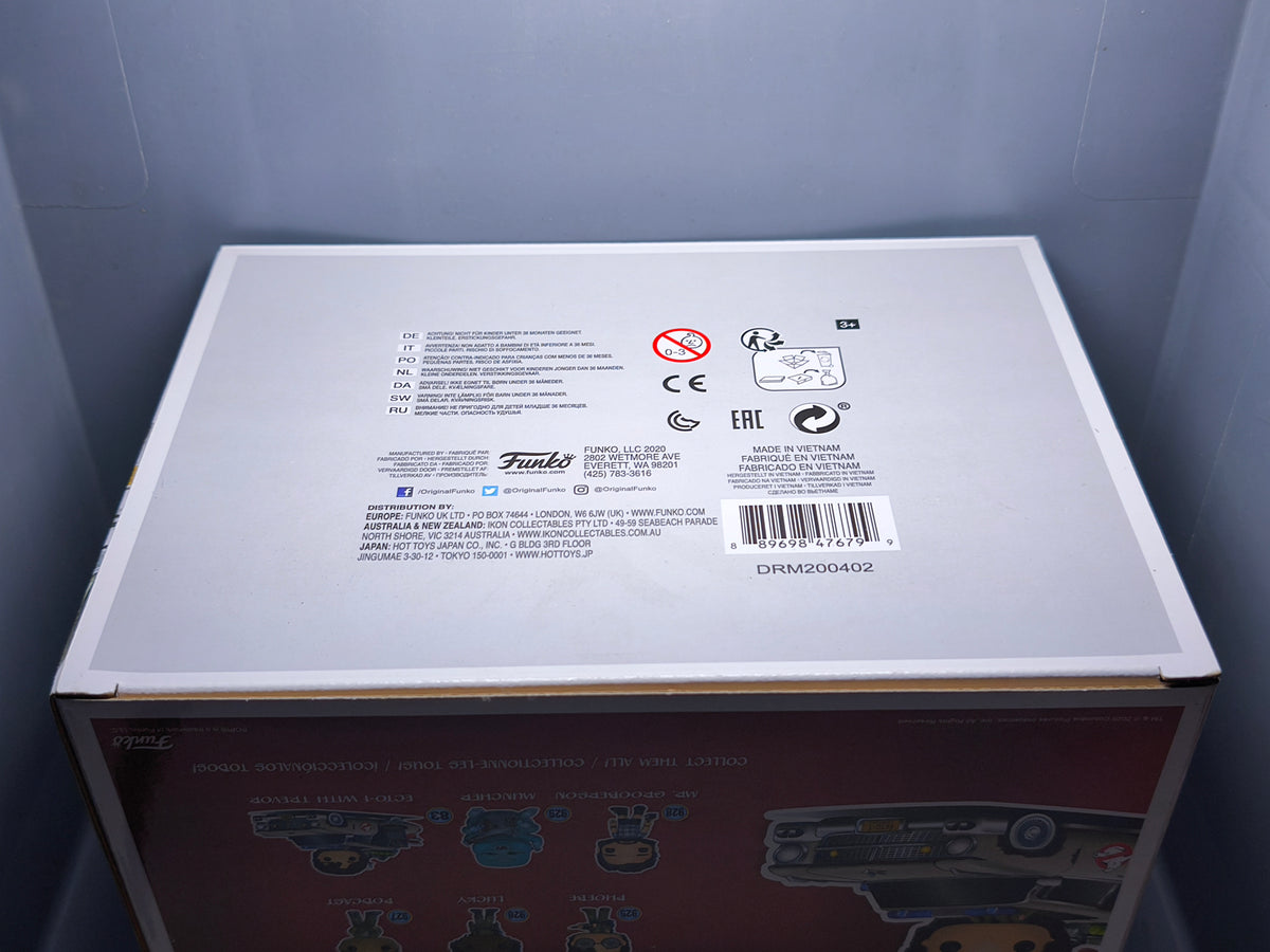 Funko Pop! 6 GHOSTBUSTERS Afterlife #83 Ecto-1 with trevor (ET)