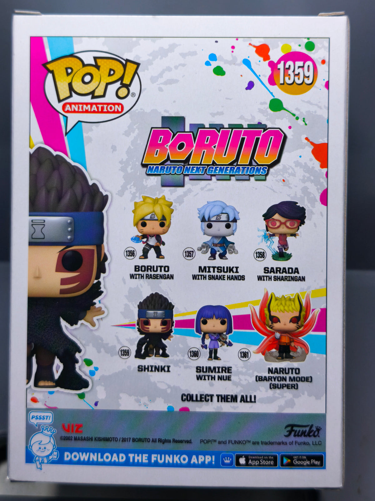 Funko Pop! BORUTO  Animation N° 1359 Shinki (F06)