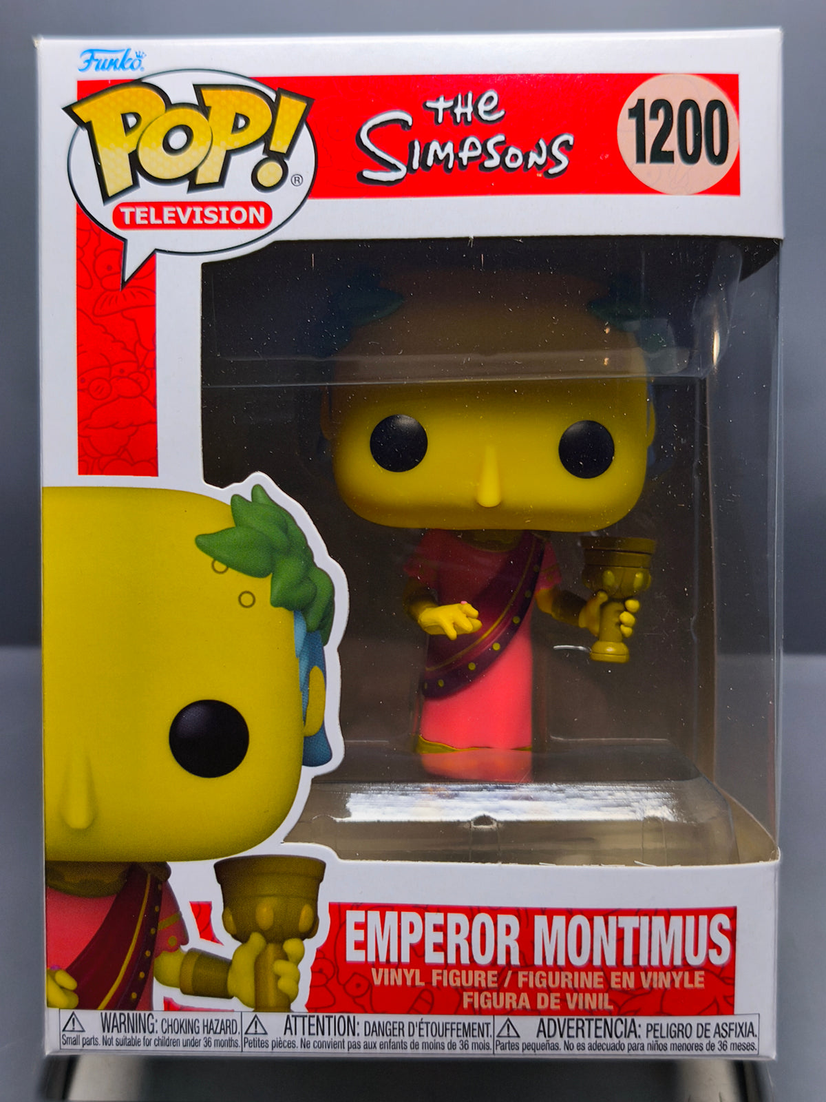 Funko Pop! The Simpsons #1200 Emperor Montimus (F44)