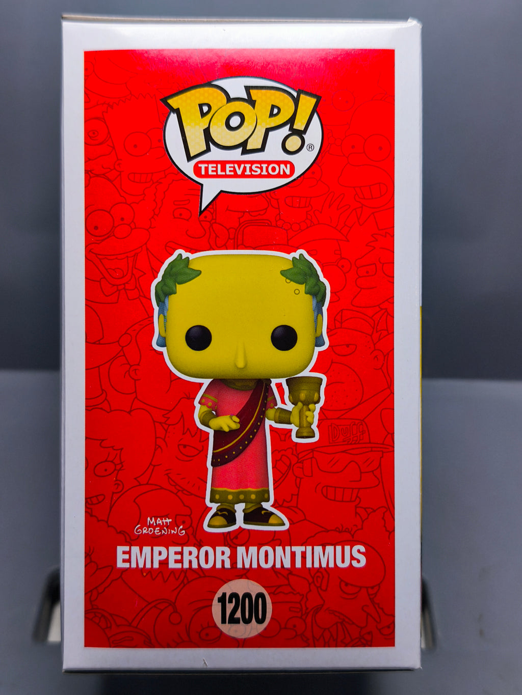 Funko Pop! The Simpsons #1200 Emperor Montimus (F44)