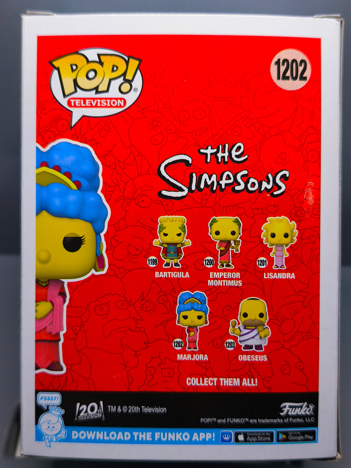 Funko Pop! The Simpsons #1202 Marjora (F44)