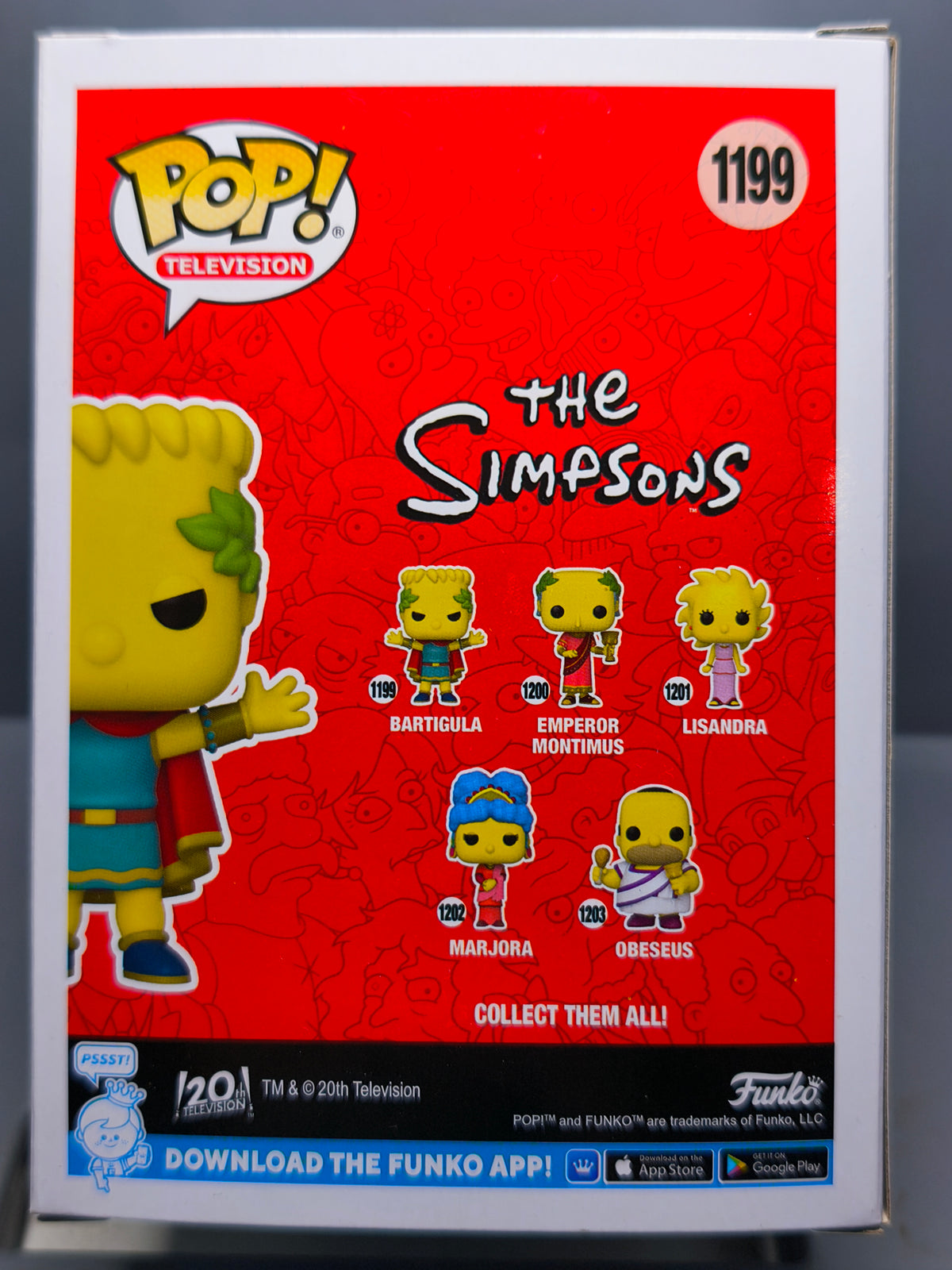 Funko Pop! The Simpsons #1199 Bartigula (F44)