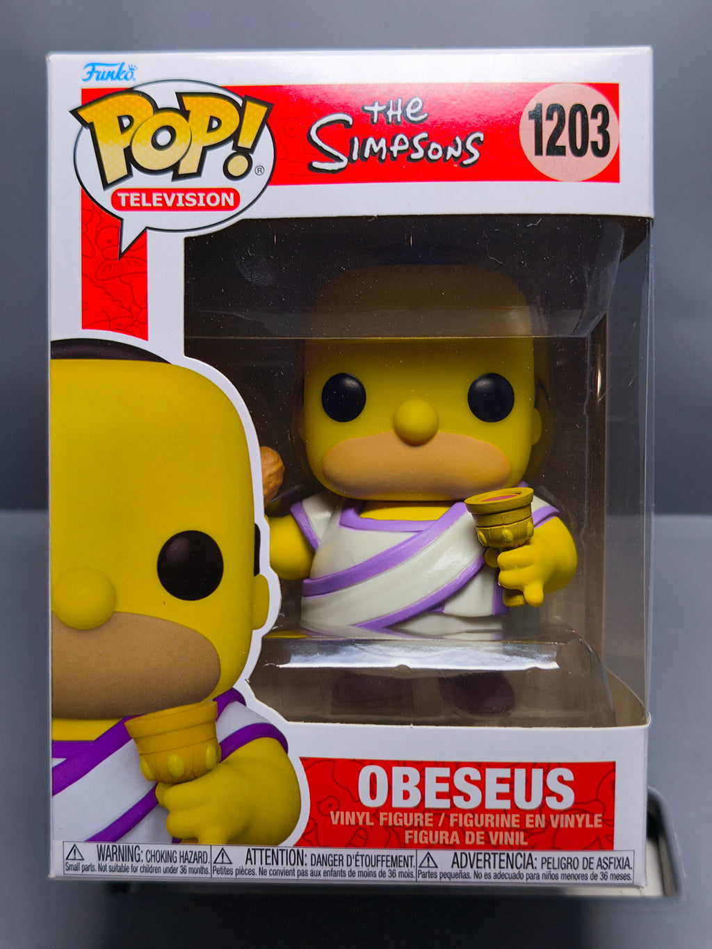 Funko Pop! The Simpsons #1203 Obeseus (F44)