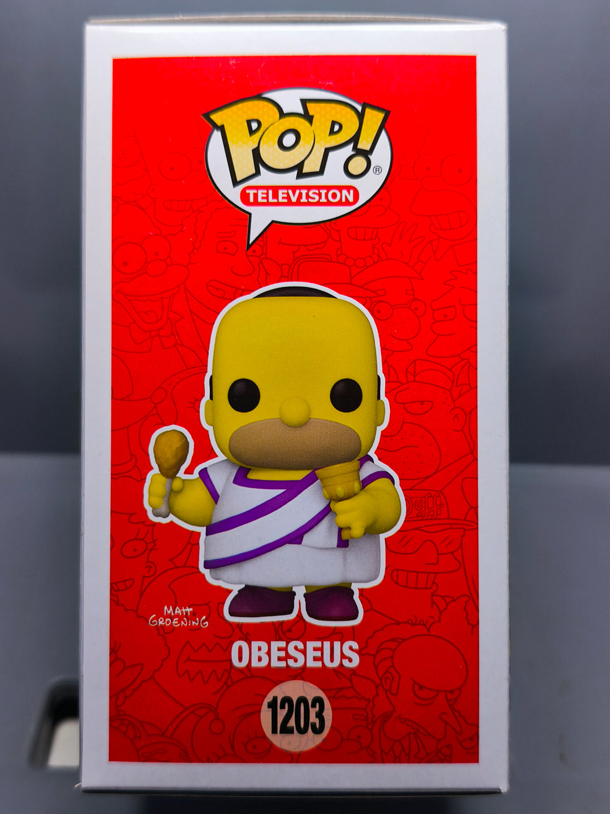 Funko Pop! The Simpsons #1203 Obeseus (F44)