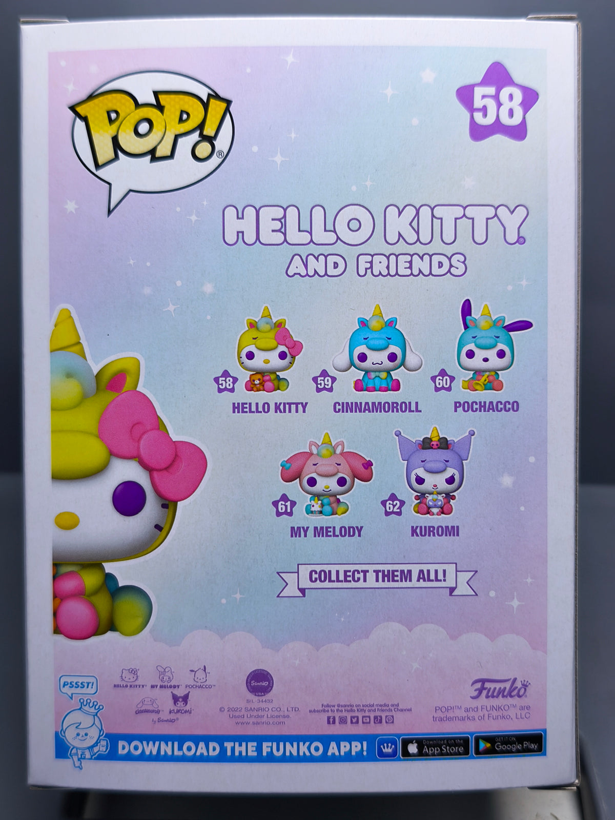 Funko Pop!  Hello  Kitty  POP Sanrio N° 58  (F52)