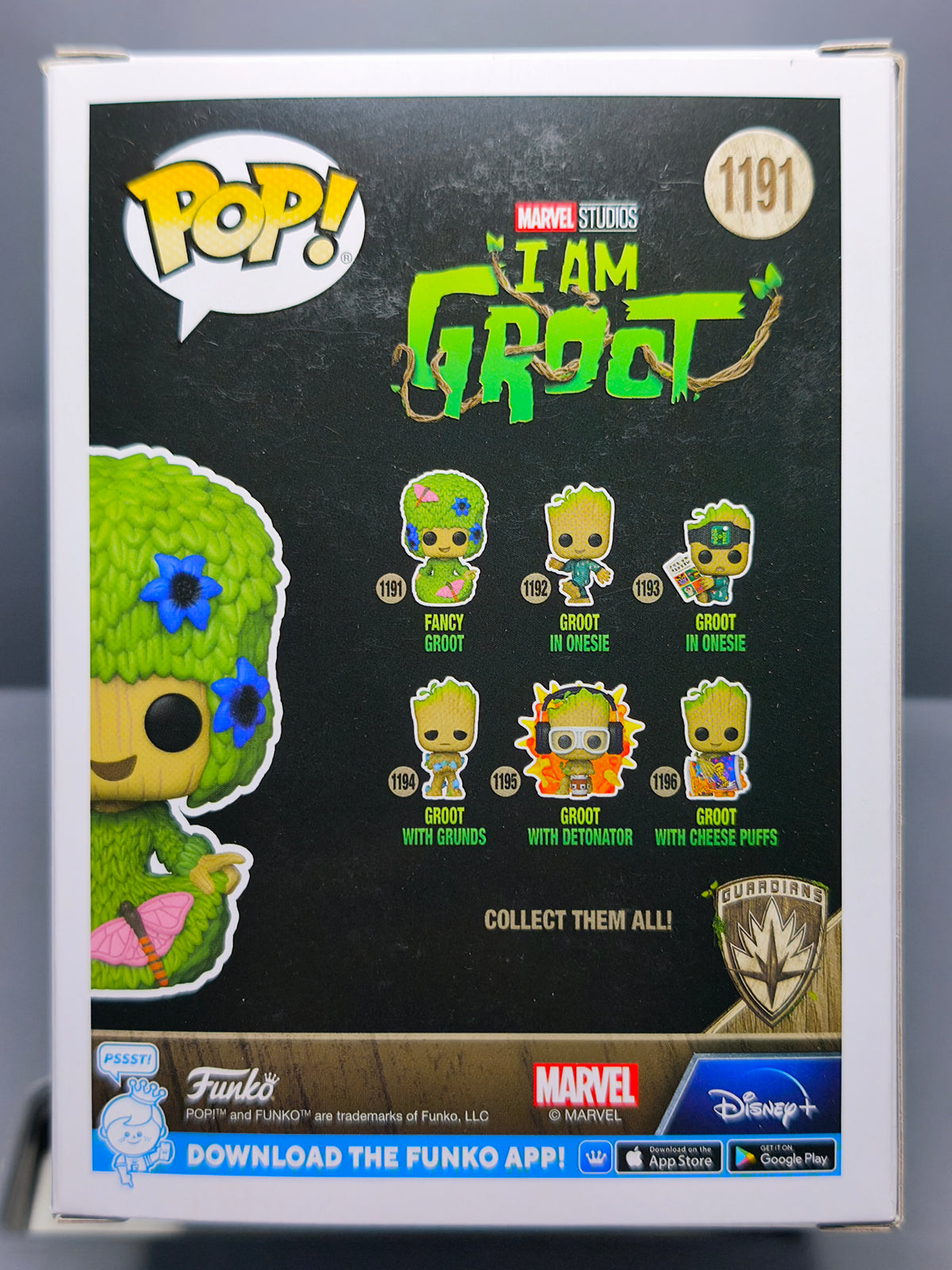 Funko Pop! I AM GROOT N° 1191 Groot (Marie Hair) (F52)