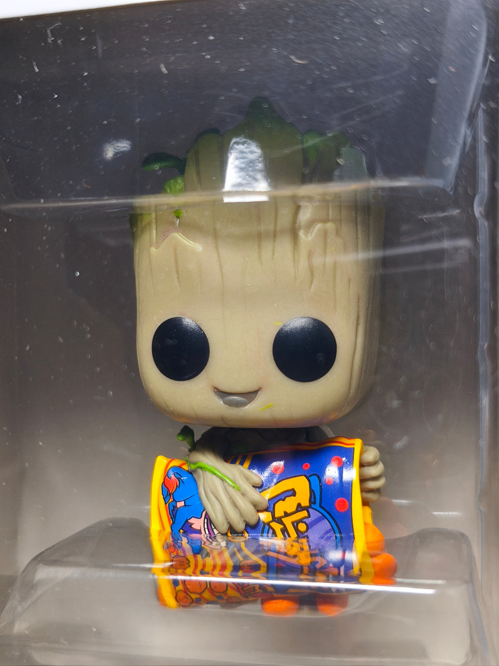 Funko Pop! I AM GROOT N° 1196 Groot with Cheese Puffs (F06)
