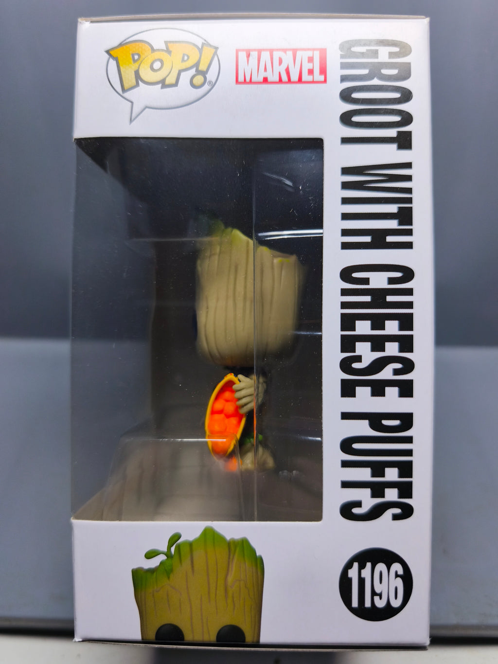 Funko Pop! I AM GROOT N° 1196 Groot with Cheese Puffs (F06)