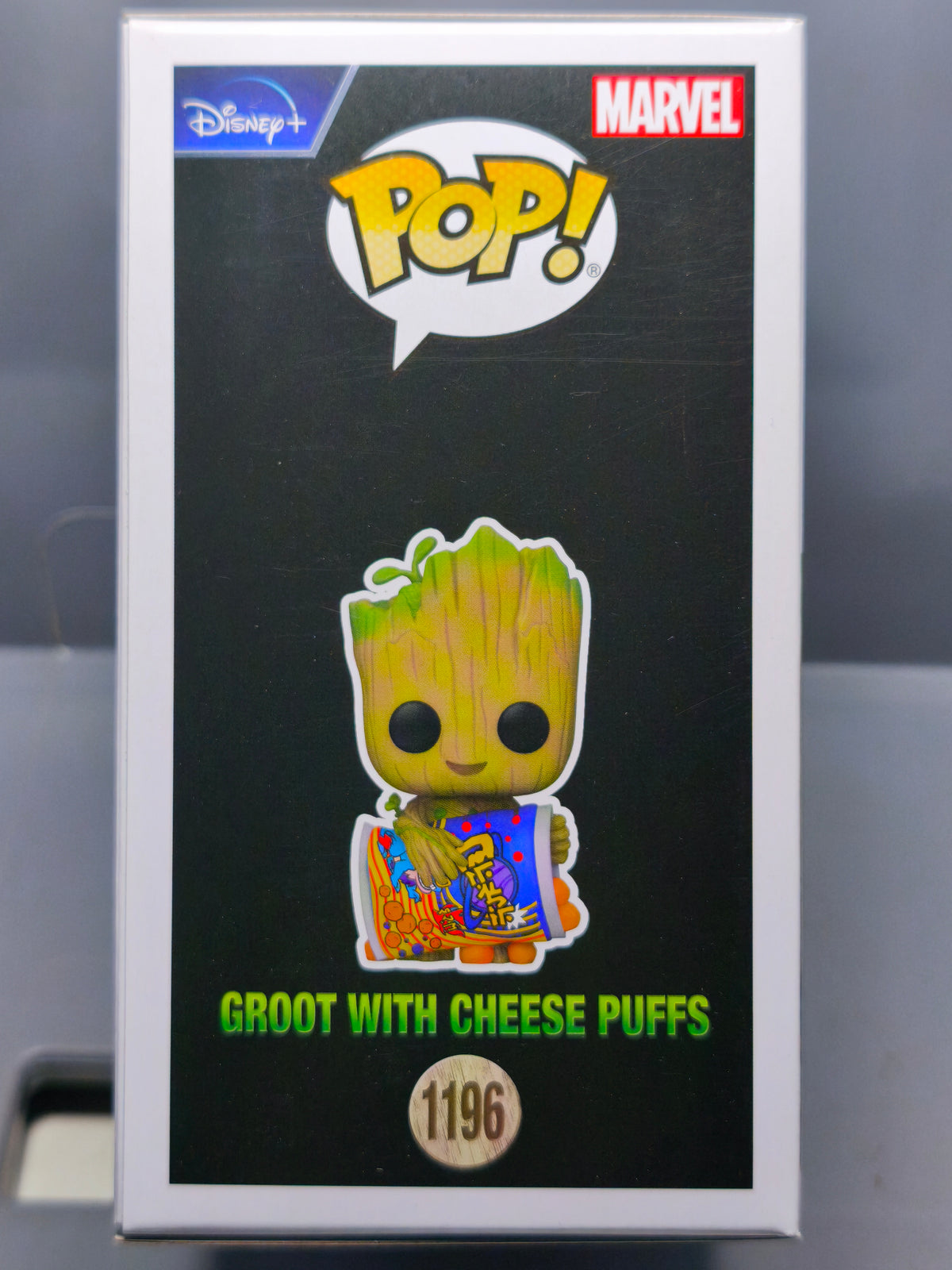 Funko Pop! I AM GROOT N° 1196 Groot with Cheese Puffs (F06)