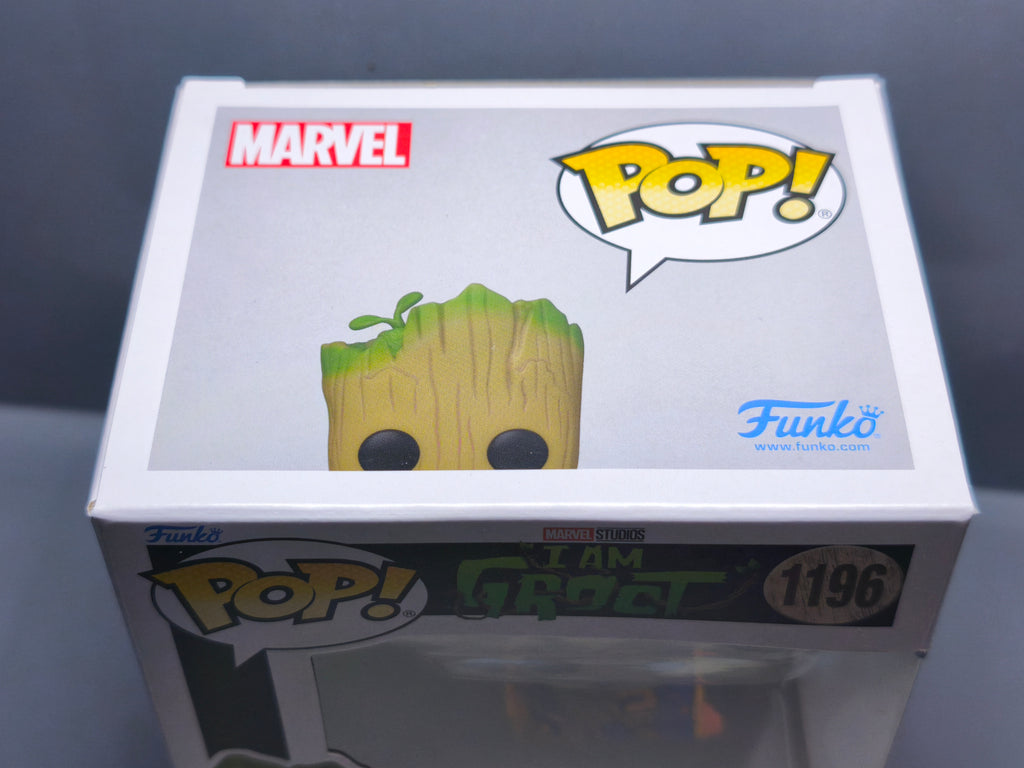 Funko Pop! I AM GROOT N° 1196 Groot with Cheese Puffs (F06)