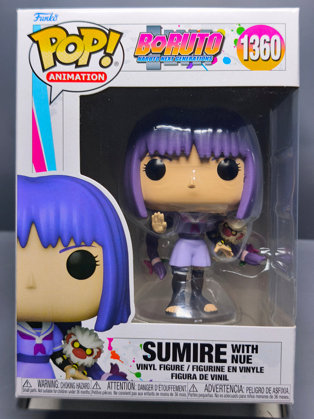 Funko Pop! BORUTO POP Animation N° 1360 Sumire avec Nue (F39)