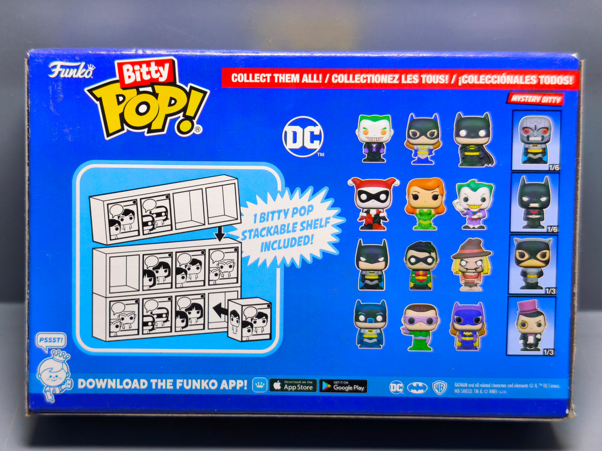 Funko Bitty Pop! 2.5cm DC  Bitty Pop  Pack Harley Quinn Poison Ivy Joker (CP03)