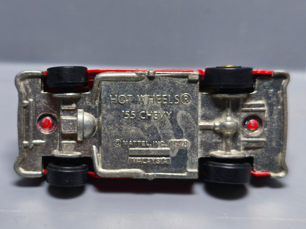 Hot wheels 1986 hot ones 55 chevy    (A19)