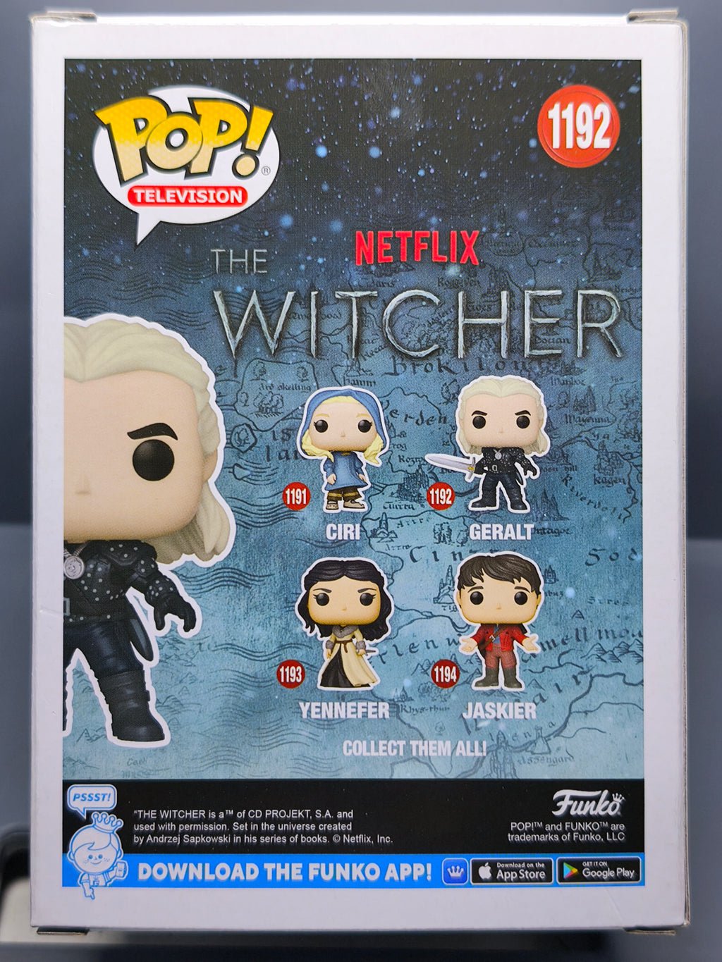 Funko Pop! THE WITCHER 1192 Geralt (F42)