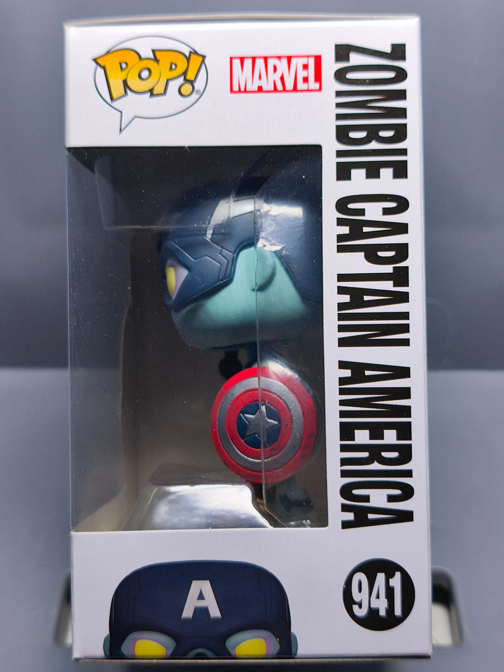 Funko Pop! MARVEL WHAT IF 941 Zombie Captain America (F42)