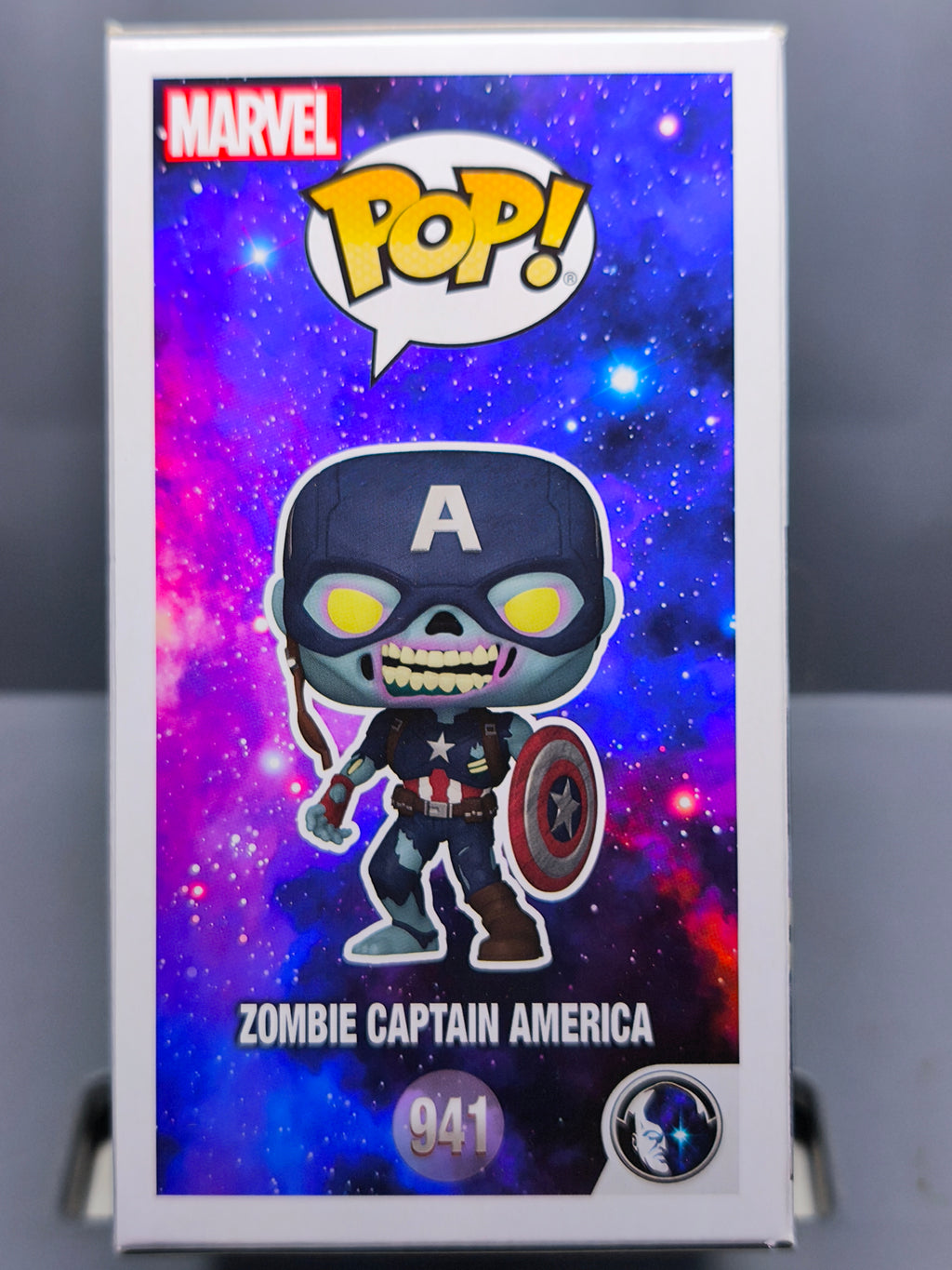 Funko Pop! MARVEL WHAT IF 941 Zombie Captain America (F42)