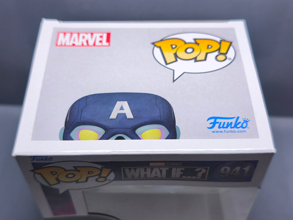 Funko Pop! MARVEL WHAT IF 941 Zombie Captain America (F42)