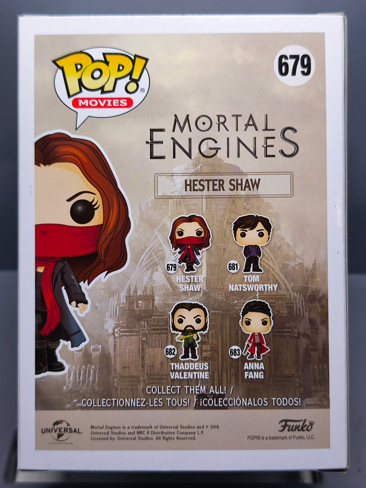 Funko Pop! Mortal Engines #679 Hester Shaw (F42)