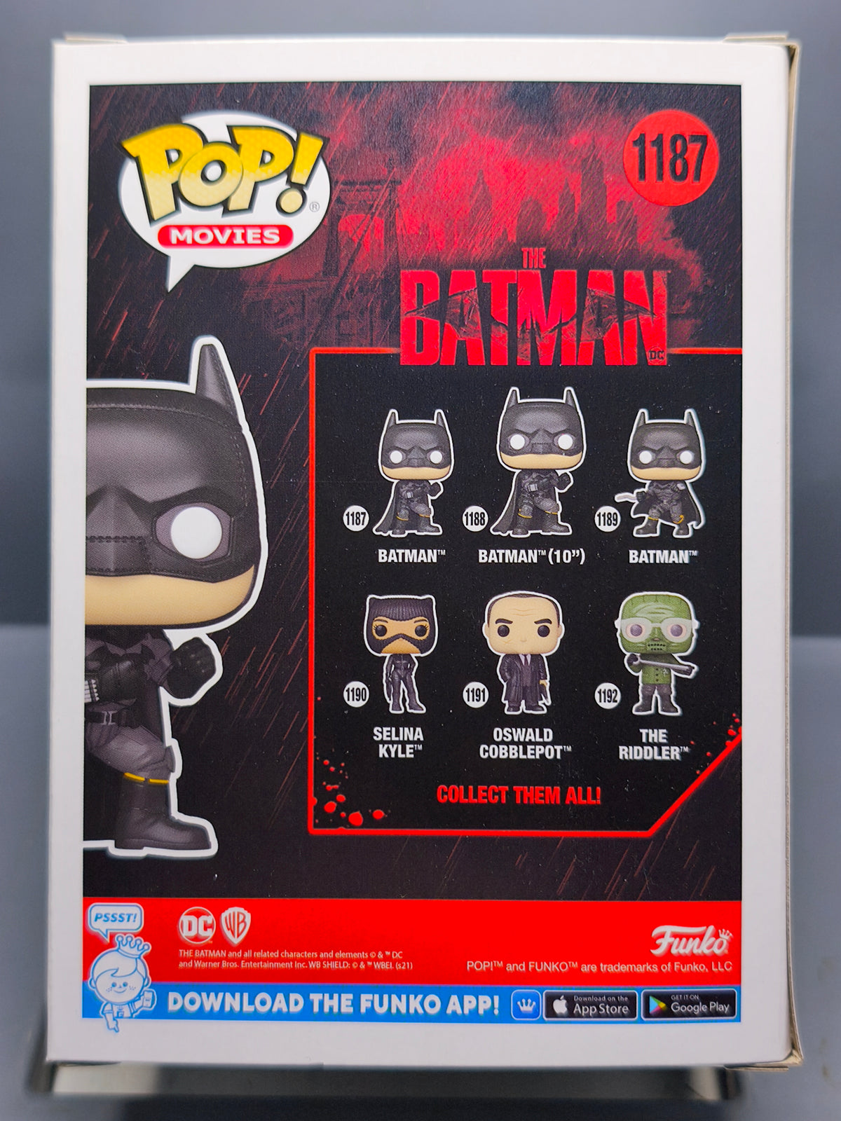 Funko Pop! Batman 1187 Batman (F20)