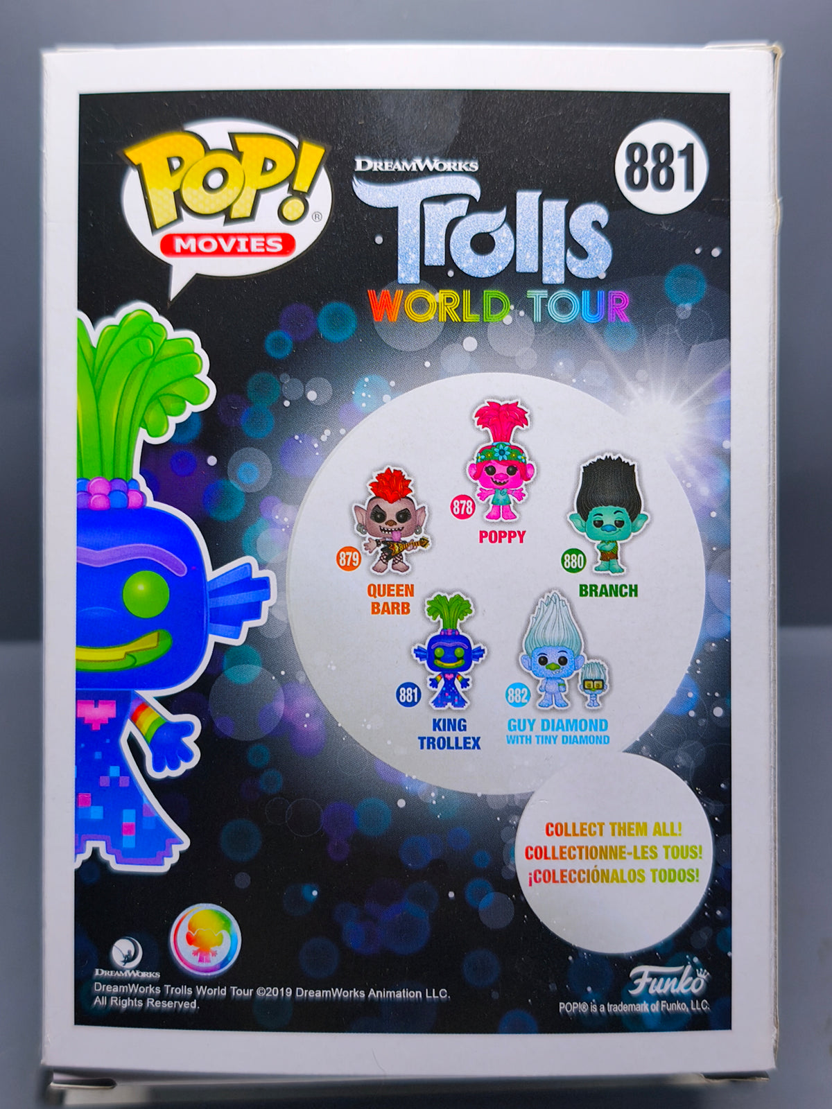 Funko Pop! Trolls World Tour 881 King Trollex (F20)