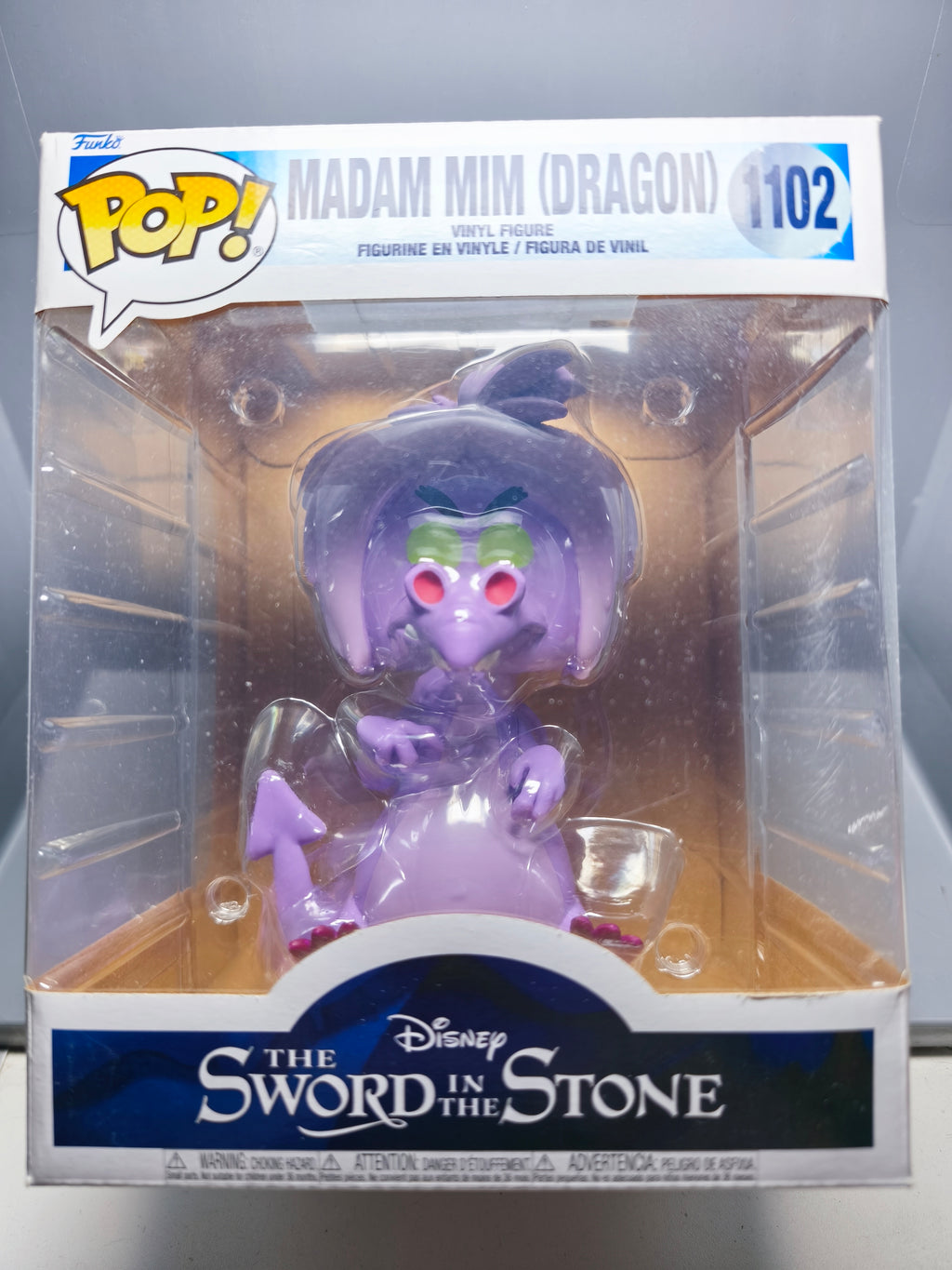 Funko Pop! 6 SWORD IN THE STONE 1102 Mim as Dragon (ET)